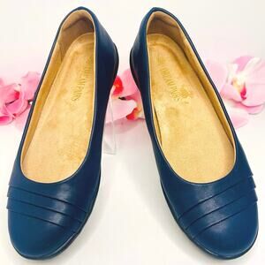 Dream Pairs Navy Comfort Flats Arch Support Size 7 Work Shoes